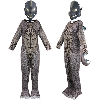 ชุดจั๊มสูทคอสเพลย์ การ์ตูนไดโนเสาร์ King Kong War เหมาะกับปา…