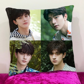 หมอนอิงสั่งทำ ใส่ได้4รูป หมอนอิงขนนุ่ม หมอนอิงโซฟา หมอนอิงในรถ หมอนอิง Cushions หลินอี Lin Yi