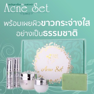 Acne set ช่วยลดสิวอักเสบ สิวหนอง สิวอุดตัน