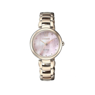 CITIZEN L Eco-Drive EM0534-80A Lady Watch ( นาฬิกาผู้หญิงพลังงานแสง )