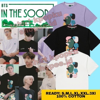 เสื้อยืด พิมพ์ลาย KPop ITS 2nd season สีพื้น