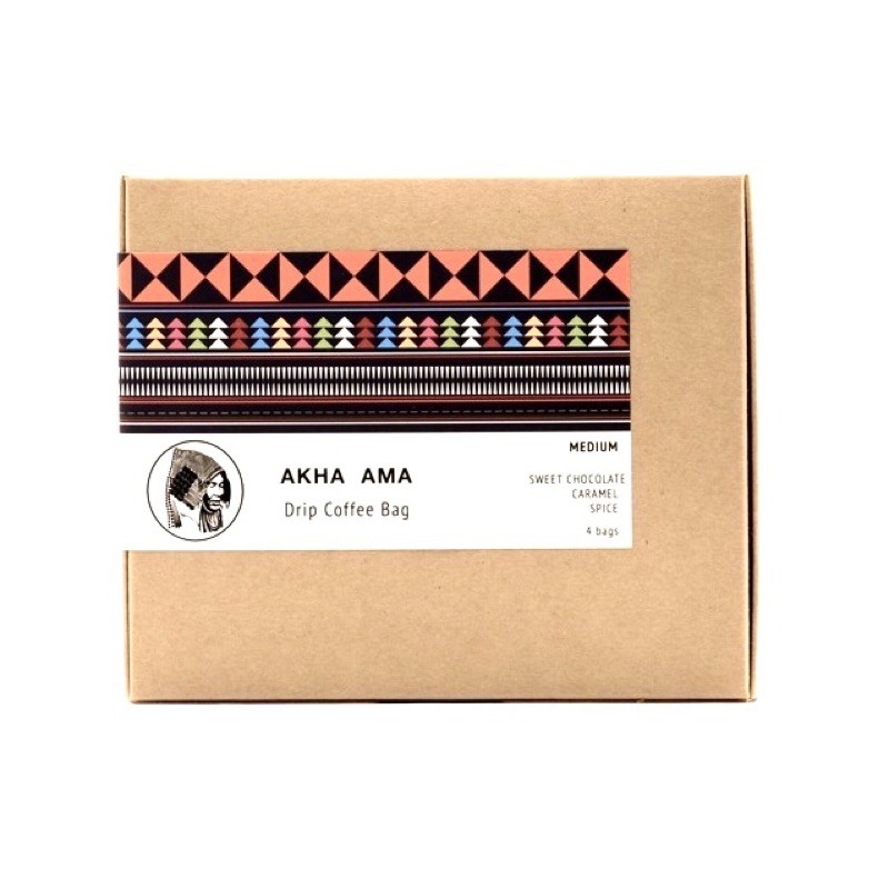 Akha Ama Coffee - Drip Coffee Bag กาแฟดริปแบบซอง (Medium / คั่วกลาง)