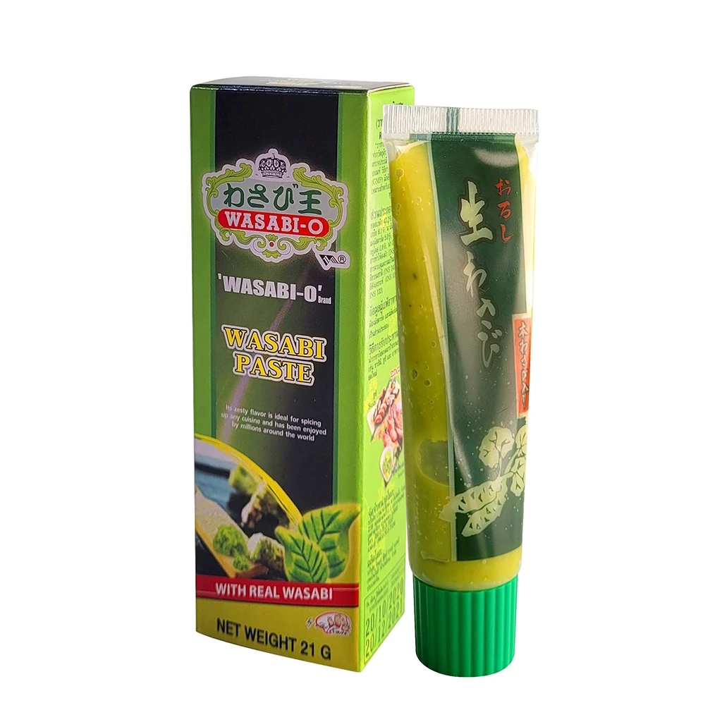 Wasabi Paste 21g Wasabi-O วาซาบิสดบด ตราวาซาบิ-โอ ราคาสุดคุ้ม