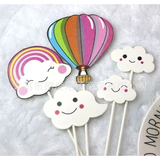 ป้ายปักเค้ก บอลลูน Balloon กังหัน