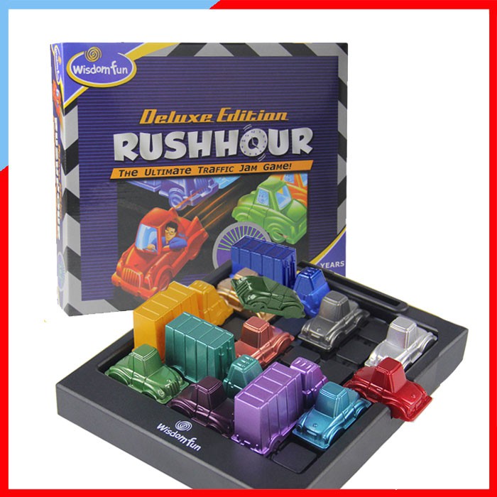 BO256 เกมบอร์ด ฝึกความคิดและการแก้ปัญหา เสริมพัฒนาการ เกมส์ เกมส์เลื่อนรถ Rush hour