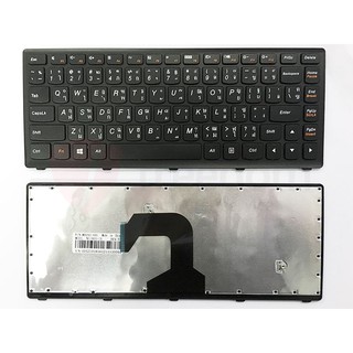 KEYBOARD IBM-LENOVO คีย์บอร์ด LENOVO Ideapad S400 S400U S405 S300 S410 ไทย-อังกฤษ