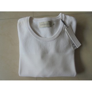 เสื้อสเวตเตอร์ไหมพรม สีขาว แขนยาว เบอร์ XXL พร้อมส่ง