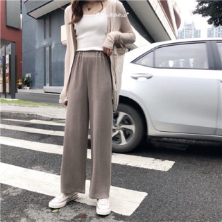 memomu pants 2 colors พริ้วๆผอมๆ