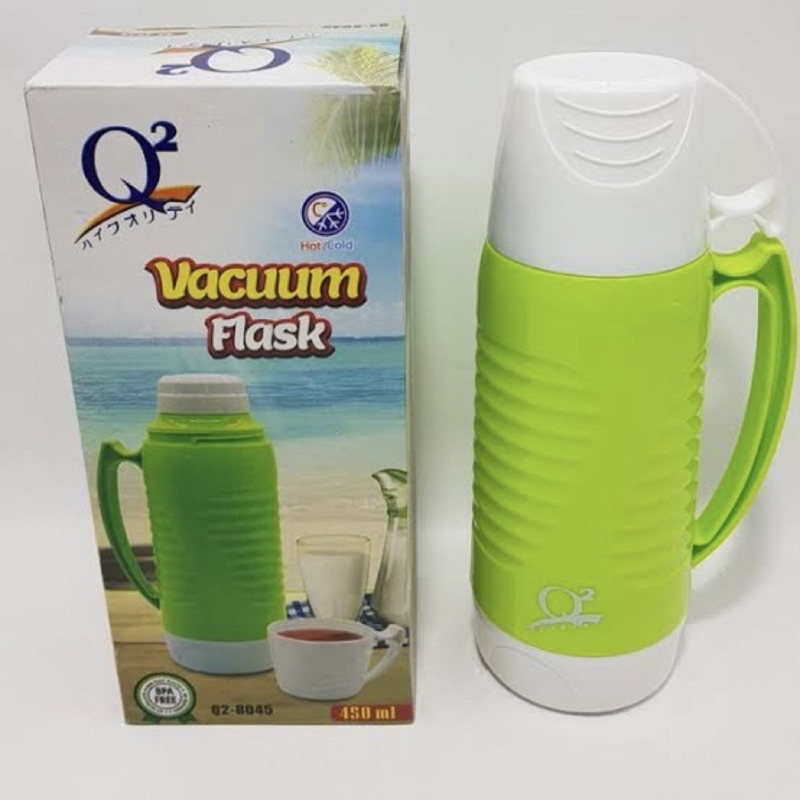 กระติกน้ําร้อนและเย็น 450 ML 0.45 L VACUUM FLASK Q2 8045 BPA FREE