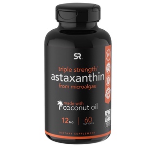 astaxanthin 12mg 60 softgels เสริมภูมิคุ้มกัน