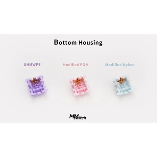 [Linear Switch] WS MMswitch Pastel Bottom Housings