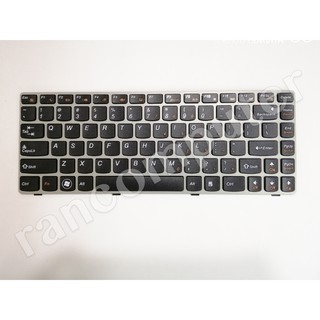 KEYBOARD LENOVO KEYBOARD IBM-LENOVO คีย์บอร์ด LENOVO G360 Z360 อังกฤษ-สีดำ