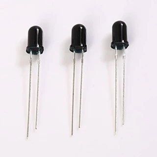 หลอดรับและส่งสัญญาณอินฟราเรด 5 มม. 3มม. ไดโอดเปล่งแสง หัวรับอินฟราเรด หลอดรับแสงอินฟราเรด