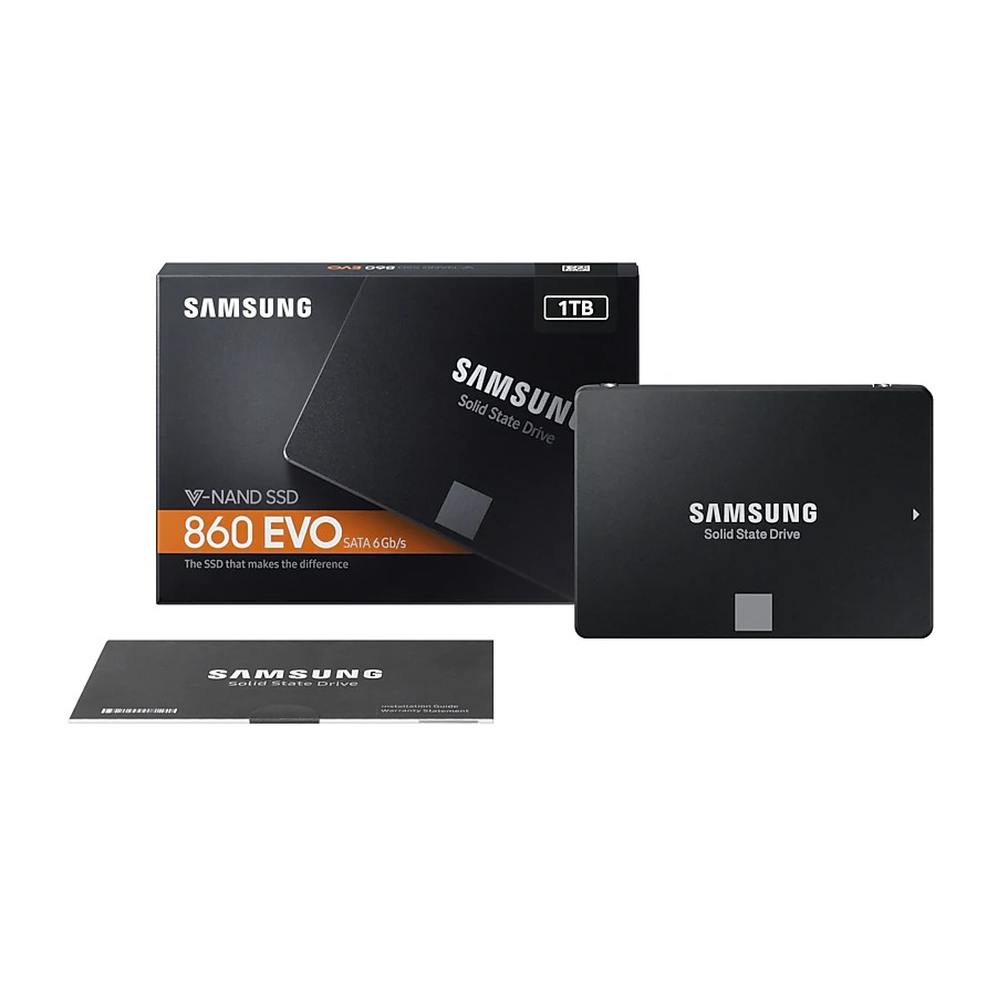 SSD มือสอง SAMSUNG SSD 1TB 860 EVO 870 500GB V-NAND SATA 6GBb/s 2.5" Internal Solid State Drive 2.5 