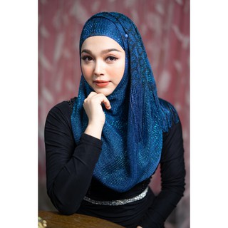 Hijab ผ้าพันยาวแบบตาข่ายวิ้งค์ๆ  เนื้อสวยเล่นไฟสุดๆ