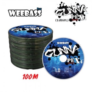 สาย PE Gunna x 4 WEEBASS 100m