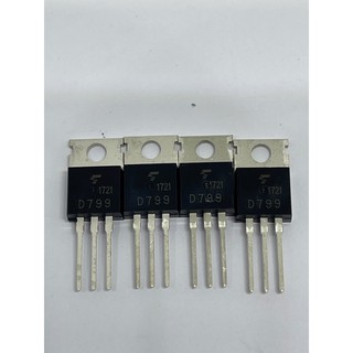 D799 (2SD799) Darlington Transistors  6A 600V NPN แพ็ค10ตัว