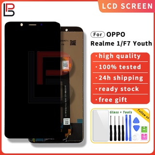 อะไหล่หน้าจอสัมผัส Lcd แบบเปลี่ยน สําหรับ Oppo Realme 1 F7 Youth