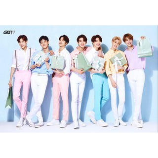 โปสเตอร์ รูปถ่าย บอยแบนด์ เกาหลี GOT7 갓세븐 POSTER 24"x35" Inch Korea Boy Band K-pop Hip Hop R&amp;B v16