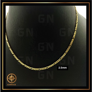 สร้อยสแตนเลสสีทอง สร้อยทอง ลาย "แบนk3/1" สร้อยสแตนเลสแท้ 100% สร้อยพระ ห้อยพระ แขวนพระไม่ลอกไม่ดำ ใส่อาบน้ำได้ hiphop