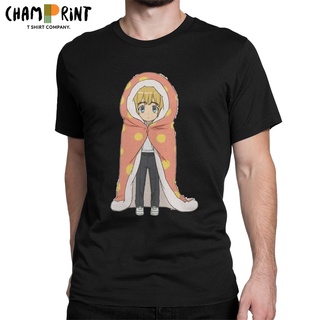 เสื้อยืดแขนสั้น คอกลม ผ้าฝ้าย 100% พิมพ์ลายอนิเมะ Armin Futon Attack On Titan สไตล์วินเทจ สําหรับผู้ชายS-5XL