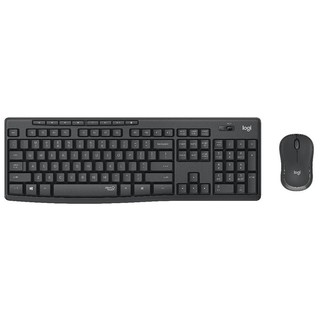 LOGITECH MK295 Silent Wireless Combo Graphite(1Y) (IP7-001020) เมาส์คีย์บอร์ด