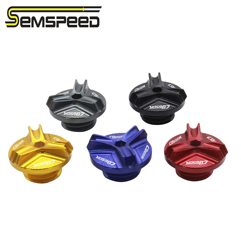 ถ้วยกรองน้ํามันรถจักรยานยนต์สําหรับ HONDA CB 650R CB650R 2019-2024 เครื่องยนต์ท่อระบายน้ําน้ํามันปลั