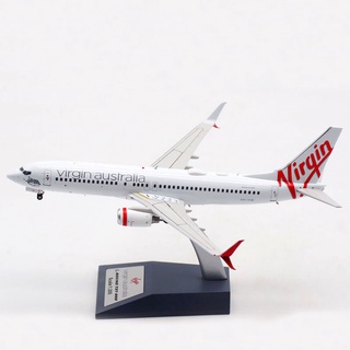 โมเดลเครื่องบิน โลหะผสม รุ่น Virgin Australia Boeing B737-800 vh-yir 1:200