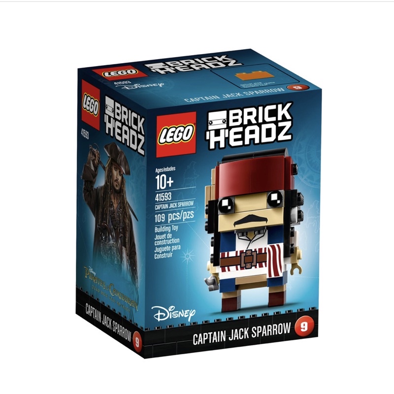 Lego BrickHeadz #41593 Captain Jack Sparrow