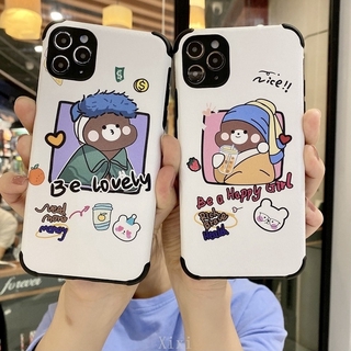 Casing Samsung Galaxy S21+ A42 5G M51 Note 20 Ultra Note 10+ 9 8 S20FE S20+ S10+ S9+ S8+ M31 M21 A11 M11 Cartoon Funny Pattern Shockproof Leather Soft Cute Case