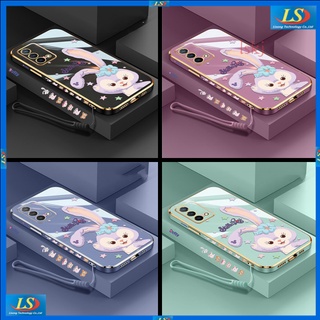 เคส OPPO A95 เคส OPPO A74 A92 A52 F1S A59 A83 A53 A33 A57 A39 A96 A76 A54 A74 5G A53 A5S A33 A7 A12 A31 F9 เคสโทรศัพท์มือถือ ลายกระต่ายดิสนีย์ StellaLou TZ