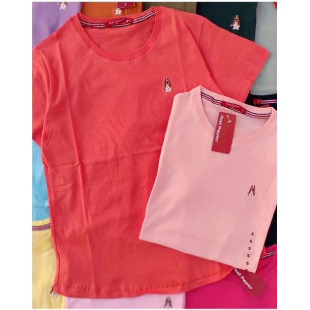 HUSH PUPPIES เสื้อยืด Hush Puppy สําหรับสาวผู้ใหญ่