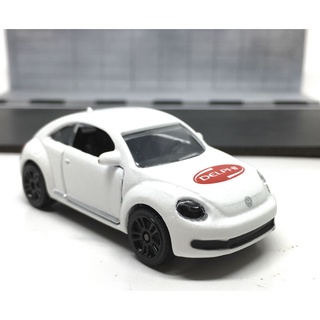 Majorette Volkswagen Beetle 2011 - Delphi - White Color /Wheels D5SB /scale 1/60 (3 inches) no Package