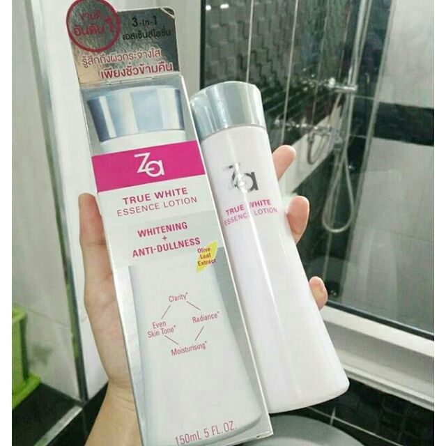 ส่งฟรี! ! ! ZA Truewhite lotion น้ำตบหน้าใส ใช้3-4ครั้ง