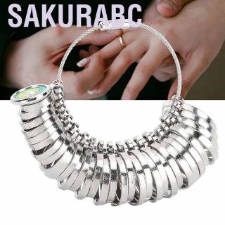 (Ready Stock) Sakurabc H.K Size แหวนวัดขนาดนิ้ว