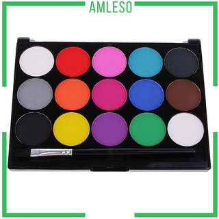 ( Amleso ) พาเลทสีเพ้นท์หน้า 15 สี