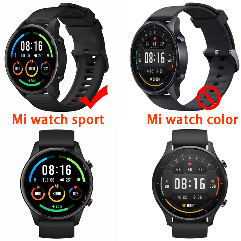 เคสหน้าปัด TPU แบบใส PC plus เคสกระจกนิรภัย สําหรับ Xiaomi Mi watch sports ราคา ถูกที่สุด ดีลบีเคเค แกลเลอรีภาพที่ 2