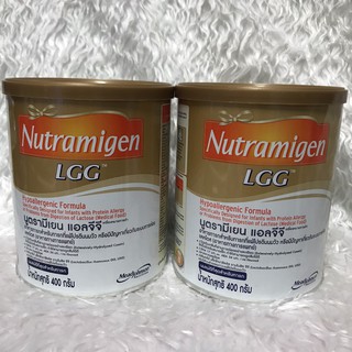 Nutramigen LGG นมผงสูตรพิเศษขนาด 400 กรัม ( 2 กระป๋อง )