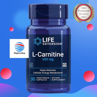 Life Extension L-Carnitine 500 mg / 30 Vegetarian Capsules