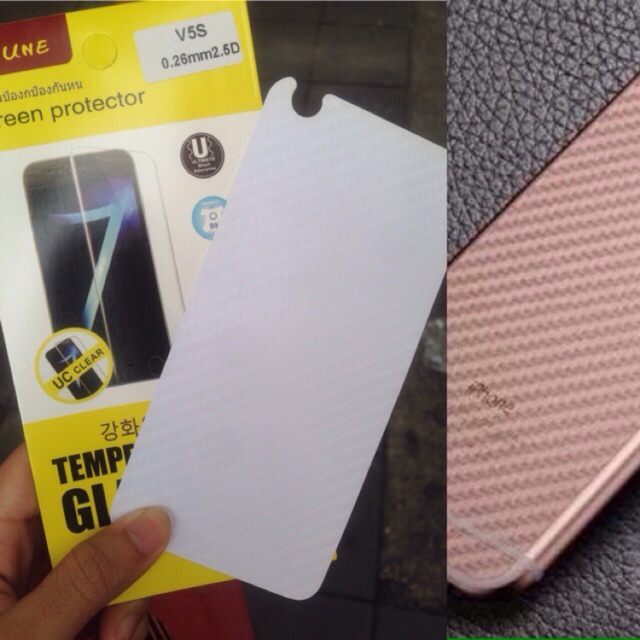 (เคฟร่า)ฟิล์มฝาหลัง Y85, V9,F7,F5,V7, V7plus, V5,V5s,V5lite ,V5plus,Y55,Y55s,F1s,a37,a57,R9s,A77