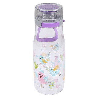 ขวดน้ำ KECH TRITAN 0.47 ลิตร สีม่วง/ใส  WATER BOTTLE KECH TRITAN 0.47L PURPLE/CLEAR