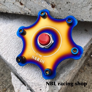 🔥แป้นแตรไทเท NARDI ตัวใหม่(ใส่กับพวงมาลัยนาดี้เท่านั้น)