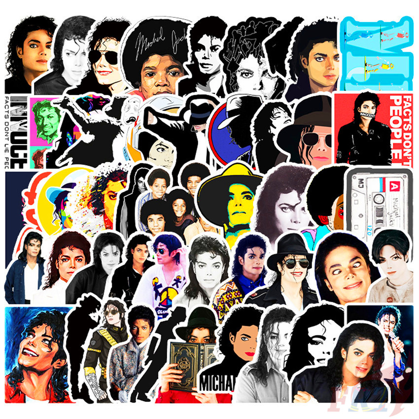 ❉ Michael Jackson Series 03 - Superstar MJ สติ๊กเกอร์ ❉ 50Pcs/Set Waterproof DIY Fashion Decals Doodle สติ๊กเกอร์
