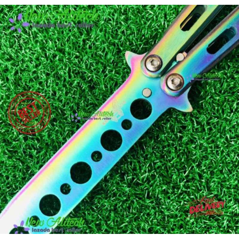 iremax Balisong BF22 Balisong มีดบาลิซอง มีดควง มีดซ้อม BF23 มีดผีเสื้อ แบบไร้คม สำหรับซ้อมควง
