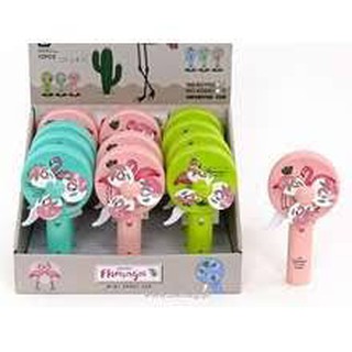 MiNi Spray Fan Flamingos KD083 พัดลม