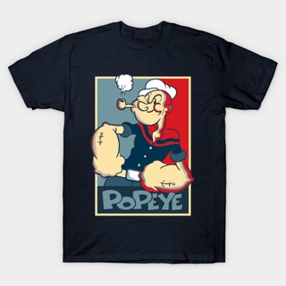 [S-5XL]เสื้อท็อปส์ Popeye Gildan สําหรับผู้ชาย และผู้หญิง