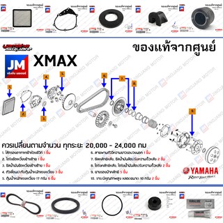 B74 B5X ชุดห้องสายพาน, ชุดบำรุงรักษาห้องสายพาน, ชุดเช็คระยะ YAMAHA XMAX300 2017-2023 แท้ศูนย์