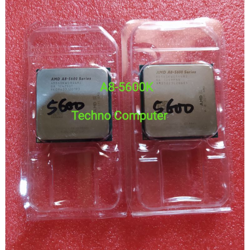 Amd APU โปรเซสเซอร์ A8-Series A8-5600K A8-5600 FM2 3.6MHZ - 3.9MHz GPU Radeon HD 7560D