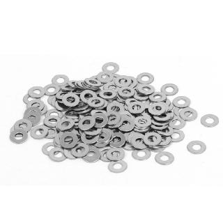 COD M2 Stainless Steel Flat Washers Spacers Fastener DIN125 200 PCS LKJ