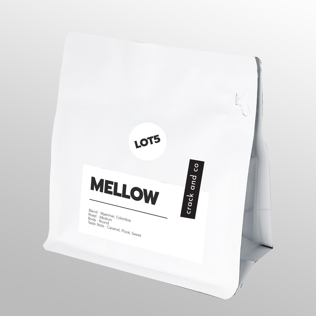 Blend Mellow 5 by crack and co เมล็ดกาแฟคั่ว